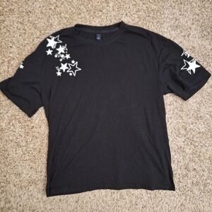 ROMWE Classic Black Star T-Shirt